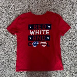 Carter's Red 'Red White and Cool' Kids T-Shirt